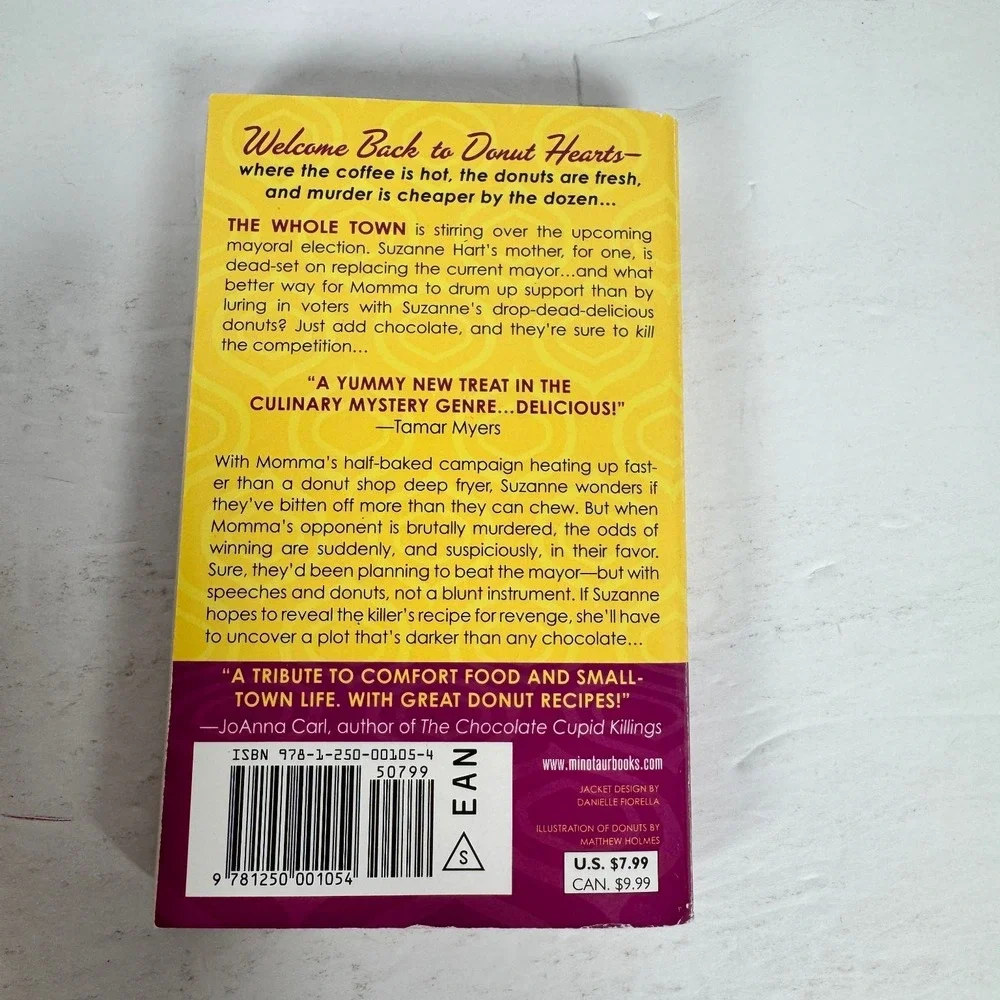 Donut Shop Mystery Series Jessica Beck 2012-2013 Paperback Set w/ Recipes‎